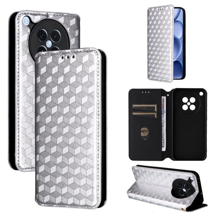 Cubic Grid Texture Flip Leather Phone Case, For OPPO A5x 5G / 4G Global, For OPPO A5 5G / 4G Global / A5M, For OPPO Reno14 Pro Global, For OPPO Reno14 Global, For OPPO K13 5G / K13X 5G / K12S 5G, For OPPO Find X8s+ 5G, For OPPO Find X8s 5G             ...