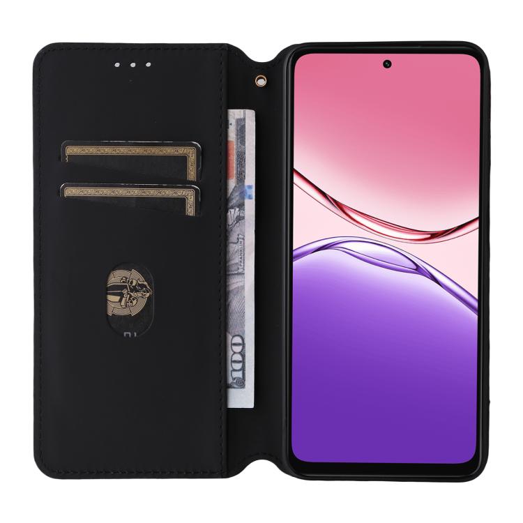 Cubic Grid Texture Flip Leather Phone Case, For OPPO A5x 5G / 4G Global, For OPPO A5 5G / 4G Global / A5M, For OPPO Reno14 Pro Global, For OPPO Reno14 Global, For OPPO K13 5G / K13X 5G / K12S 5G, For OPPO Find X8s+ 5G, For OPPO Find X8s 5G             ...