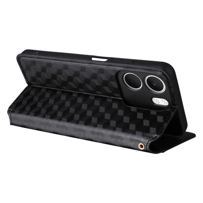 Cubic Grid Texture Flip Leather Phone Case, For OPPO A5x 5G / 4G Global, For OPPO A5 5G / 4G Global / A5M, For OPPO Reno14 Pro Global, For OPPO Reno14 Global, For OPPO K13 5G / K13X 5G / K12S 5G, For OPPO Find X8s+ 5G, For OPPO Find X8s 5G             ...