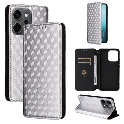 Cubic Grid Texture Flip Leather Phone Case, For OPPO A5x 5G / 4G Global, For OPPO A5 5G / 4G Global / A5M, For OPPO Reno14 Pro Global, For OPPO Reno14 Global, For OPPO K13 5G / K13X 5G / K12S 5G, For OPPO Find X8s+ 5G, For OPPO Find X8s 5G             ...