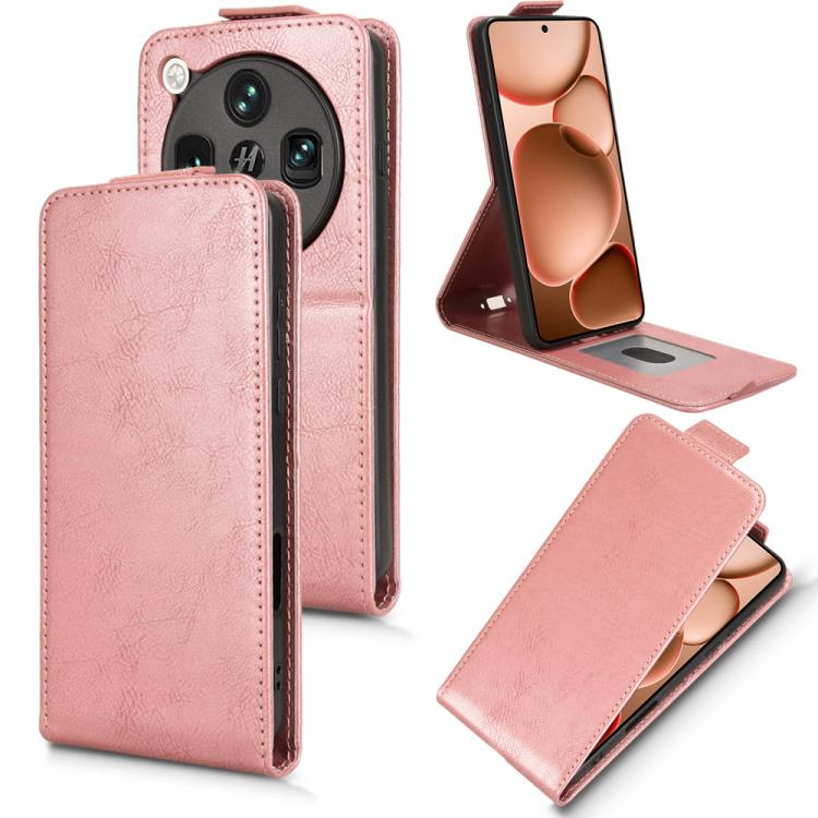 Magnetic Vertical Flip Leather Phone Case with Buckle, For OPPO Find X8s 5G, For OPPO Find X8 Ultra 5G, For OPPO F29 Pro 5G