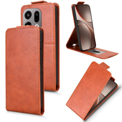 Magnetic Vertical Flip Leather Phone Case with Buckle, For OPPO F35 Pro 5G / A7 Pro Max 5G, For OPPO Reno16 F 5G / Reno16 FS 5G, For OPPO Reno15 A 5G, For OPPO Reno16 Pro 5G / Reno16 5G Global, For OPPO F33 Pro / A6s Pro, For OPPO Find X9 Ultra 5G     ...