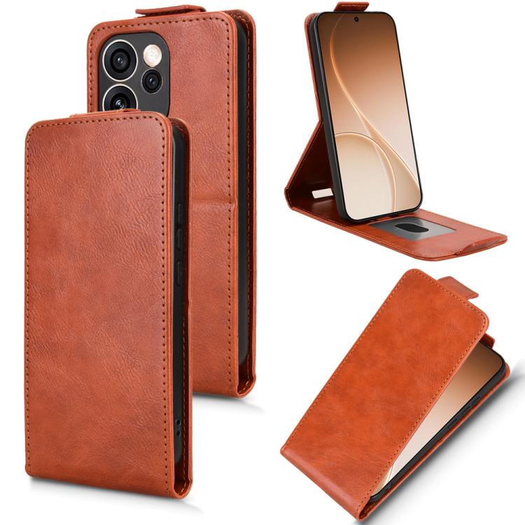 Magnetic Vertical Flip Leather Phone Case with Buckle, For OPPO F35 Pro 5G / A7 Pro Max 5G, For OPPO Reno16 F 5G / Reno16 FS 5G, For OPPO Reno15 A 5G, For OPPO Reno16 Pro 5G / Reno16 5G Global, For OPPO F33 Pro / A6s Pro, For OPPO Find X9 Ultra 5G     ...
