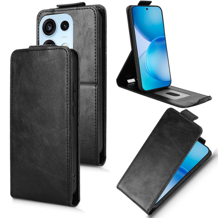 Magnetic Vertical Flip Leather Phone Case with Buckle, For OPPO F35 Pro 5G / A7 Pro Max 5G, For OPPO Reno16 F 5G / Reno16 FS 5G, For OPPO Reno15 A 5G, For OPPO Reno16 Pro 5G / Reno16 5G Global, For OPPO F33 Pro / A6s Pro, For OPPO Find X9 Ultra 5G     ...