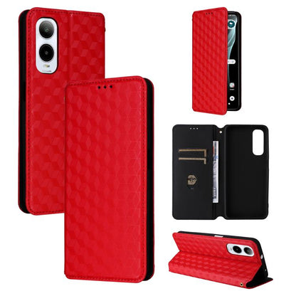 Cubic Grid Texture Flip Leather Phone Case, For Cricket Vision Plus, For Cricket Vision 3, For Cricket Icon Plus 2026 / Icon 7 5G, For Cricket Icon Pro 2026 / Motivate Pro 2 5G, For Cricket Magic 2 5G, For Cricket Debut S3, For Cricket Icon 6          ...
