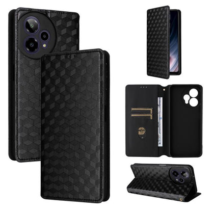 Cubic Grid Texture Flip Leather Phone Case, For Cricket Vision Plus, For Cricket Vision 3, For Cricket Icon Plus 2026 / Icon 7 5G, For Cricket Icon Pro 2026 / Motivate Pro 2 5G, For Cricket Magic 2 5G, For Cricket Debut S3, For Cricket Icon 6          ...