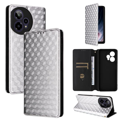 Cubic Grid Texture Flip Leather Phone Case, For Cricket Vision Plus, For Cricket Vision 3, For Cricket Icon Plus 2026 / Icon 7 5G, For Cricket Icon Pro 2026 / Motivate Pro 2 5G, For Cricket Magic 2 5G, For Cricket Debut S3, For Cricket Icon 6          ...