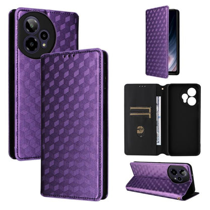 Cubic Grid Texture Flip Leather Phone Case, For Cricket Vision Plus, For Cricket Vision 3, For Cricket Icon Plus 2026 / Icon 7 5G, For Cricket Icon Pro 2026 / Motivate Pro 2 5G, For Cricket Magic 2 5G, For Cricket Debut S3, For Cricket Icon 6          ...