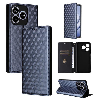 Cubic Grid Texture Flip Leather Phone Case, For ZTE nubia Air 5G, For ZTE nubia Z80 UItra, For ZTE nubia RedMagic 11 Pro+, For ZTE Blade A76 4G, For ZTE Blade A76 5G, For ZTE Blade A36 4G / nubia A36 4G, For ZTE nubia Neo 3 5G                          ...
