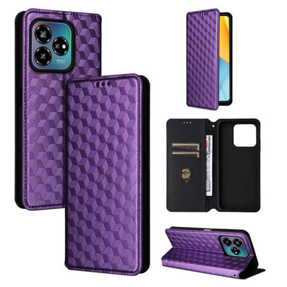 Cubic Grid Texture Flip Leather Phone Case, For ZTE Nubia S 5G / A403ZT, For ZTE Blade V70 Design 4G, For ZTE Blade V70 Max / nubia V70 Max, For ZTE nubia Z70 Ultra, For ZTE Blade V70 4G / nubia V70 4G, For ZTE nubia RedMagic 10 Pro / 10 Pro+          ...