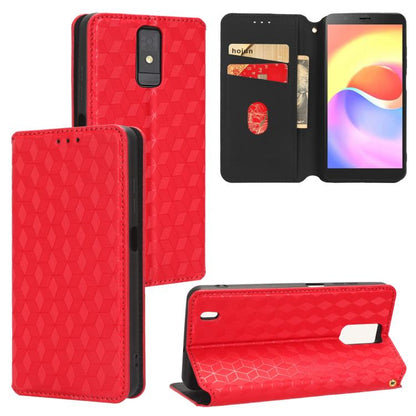 Cubic Grid Texture Flip Leather Phone Case, For ZTE Blade A32, For ZTE nubia RedMagic 8 Pro 5G / 8 Pro+, For ZTE Libero 5G III / A202ZT, For ZTE Blade A72 / V40 Vita, For ZTE nubia RedMagic 7, For ZTE Libero 5G II, For ZTE Blade L9                     ...