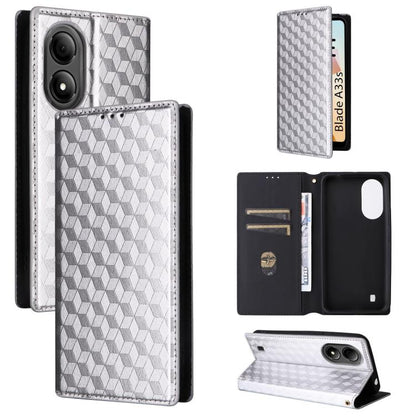 Cubic Grid Texture Flip Leather Phone Case, For ZTE nubia Focus Pro 5G, For ZTE nubia Neo 2 5G, For ZTE nubia Music / Z2353, For ZTE Blade A34, For ZTE Libero 5G IV / nubia LVY, For ZTE nubia Z60 Ultra 5G, For ZTE Blade A54                             ...