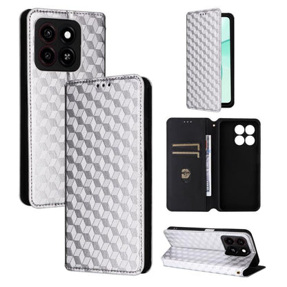 Cubic Grid Texture Flip Leather Phone Case, For ZTE Nubia S 5G / A403ZT, For ZTE Blade V70 Design 4G, For ZTE Blade V70 Max / nubia V70 Max, For ZTE nubia Z70 Ultra, For ZTE Blade V70 4G / nubia V70 4G, For ZTE nubia RedMagic 10 Pro / 10 Pro+          ...