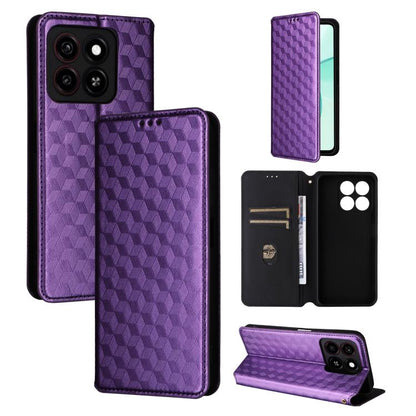 Cubic Grid Texture Flip Leather Phone Case, For ZTE Nubia S 5G / A403ZT, For ZTE Blade V70 Design 4G, For ZTE Blade V70 Max / nubia V70 Max, For ZTE nubia Z70 Ultra, For ZTE Blade V70 4G / nubia V70 4G, For ZTE nubia RedMagic 10 Pro / 10 Pro+          ...