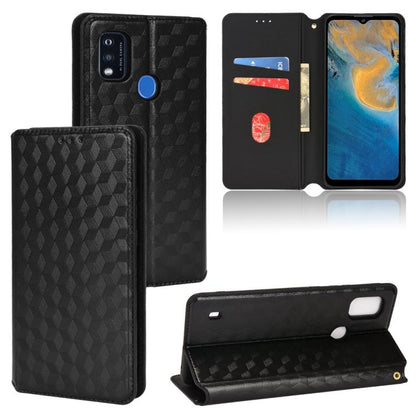 Cubic Grid Texture Flip Leather Phone Case, For ZTE Blade A32, For ZTE nubia RedMagic 8 Pro 5G / 8 Pro+, For ZTE Libero 5G III / A202ZT, For ZTE Blade A72 / V40 Vita, For ZTE nubia RedMagic 7, For ZTE Libero 5G II, For ZTE Blade L9                     ...