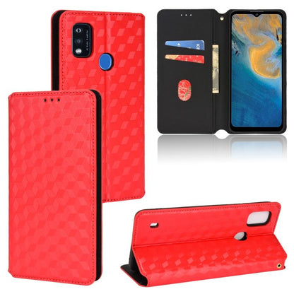 Cubic Grid Texture Flip Leather Phone Case, For ZTE Blade A32, For ZTE nubia RedMagic 8 Pro 5G / 8 Pro+, For ZTE Libero 5G III / A202ZT, For ZTE Blade A72 / V40 Vita, For ZTE nubia RedMagic 7, For ZTE Libero 5G II, For ZTE Blade L9                     ...