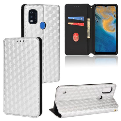 Cubic Grid Texture Flip Leather Phone Case, For ZTE Blade A32, For ZTE nubia RedMagic 8 Pro 5G / 8 Pro+, For ZTE Libero 5G III / A202ZT, For ZTE Blade A72 / V40 Vita, For ZTE nubia RedMagic 7, For ZTE Libero 5G II, For ZTE Blade L9                     ...