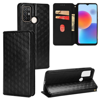 Cubic Grid Texture Flip Leather Phone Case, For ZTE Blade A32, For ZTE nubia RedMagic 8 Pro 5G / 8 Pro+, For ZTE Libero 5G III / A202ZT, For ZTE Blade A72 / V40 Vita, For ZTE nubia RedMagic 7, For ZTE Libero 5G II, For ZTE Blade L9                     ...
