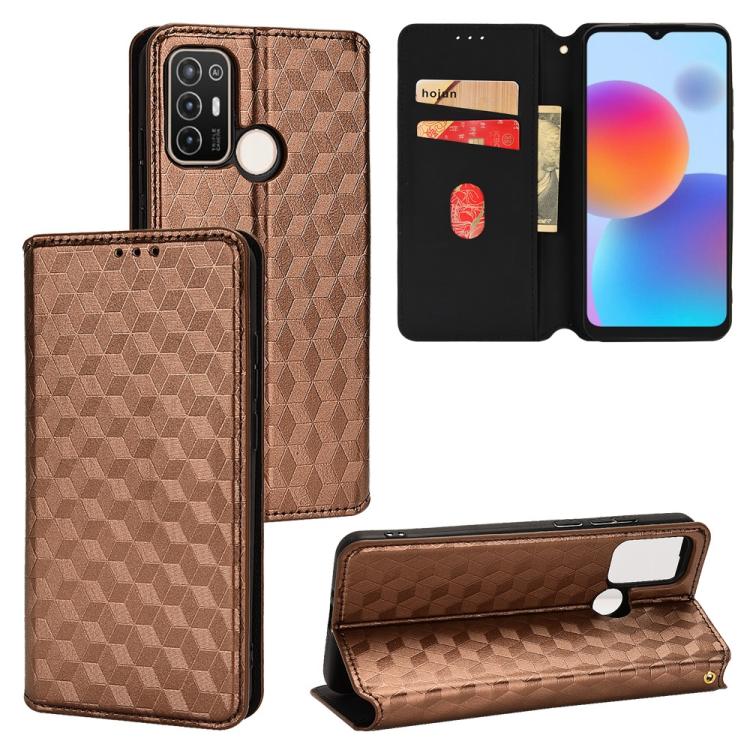 Cubic Grid Texture Flip Leather Phone Case, For ZTE Blade A32, For ZTE nubia RedMagic 8 Pro 5G / 8 Pro+, For ZTE Libero 5G III / A202ZT, For ZTE Blade A72 / V40 Vita, For ZTE nubia RedMagic 7, For ZTE Libero 5G II, For ZTE Blade L9                     ...