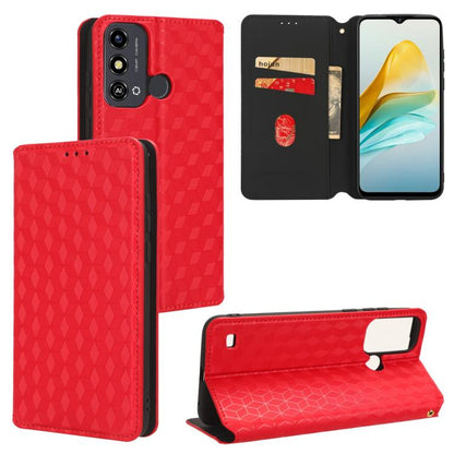 Cubic Grid Texture Flip Leather Phone Case, For ZTE nubia Focus Pro 5G, For ZTE nubia Neo 2 5G, For ZTE nubia Music / Z2353, For ZTE Blade A34, For ZTE Libero 5G IV / nubia LVY, For ZTE nubia Z60 Ultra 5G, For ZTE Blade A54                             ...