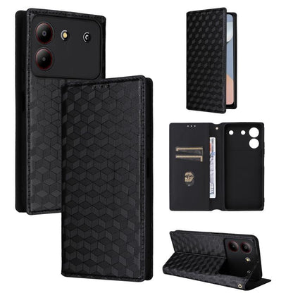 Cubic Grid Texture Flip Leather Phone Case, For ZTE nubia Focus Pro 5G, For ZTE nubia Neo 2 5G, For ZTE nubia Music / Z2353, For ZTE Blade A34, For ZTE Libero 5G IV / nubia LVY, For ZTE nubia Z60 Ultra 5G, For ZTE Blade A54                             ...