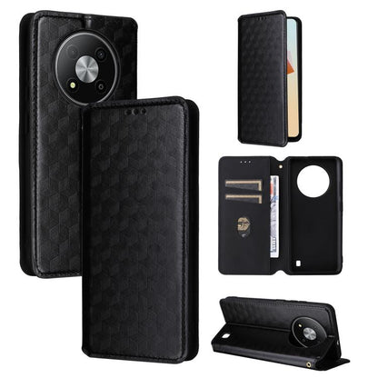 Cubic Grid Texture Flip Leather Phone Case, For ZTE nubia Focus Pro 5G, For ZTE nubia Neo 2 5G, For ZTE nubia Music / Z2353, For ZTE Blade A34, For ZTE Libero 5G IV / nubia LVY, For ZTE nubia Z60 Ultra 5G, For ZTE Blade A54                             ...