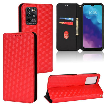 Cubic Grid Texture Flip Leather Phone Case, For ZTE Blade A32, For ZTE nubia RedMagic 8 Pro 5G / 8 Pro+, For ZTE Libero 5G III / A202ZT, For ZTE Blade A72 / V40 Vita, For ZTE nubia RedMagic 7, For ZTE Libero 5G II, For ZTE Blade L9                     ...