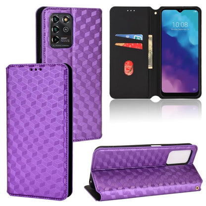 Cubic Grid Texture Flip Leather Phone Case, For ZTE Blade A32, For ZTE nubia RedMagic 8 Pro 5G / 8 Pro+, For ZTE Libero 5G III / A202ZT, For ZTE Blade A72 / V40 Vita, For ZTE nubia RedMagic 7, For ZTE Libero 5G II, For ZTE Blade L9                     ...