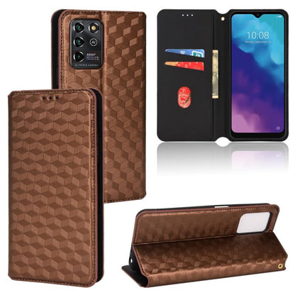 Cubic Grid Texture Flip Leather Phone Case, For ZTE Blade A32, For ZTE nubia RedMagic 8 Pro 5G / 8 Pro+, For ZTE Libero 5G III / A202ZT, For ZTE Blade A72 / V40 Vita, For ZTE nubia RedMagic 7, For ZTE Libero 5G II, For ZTE Blade L9                     ...