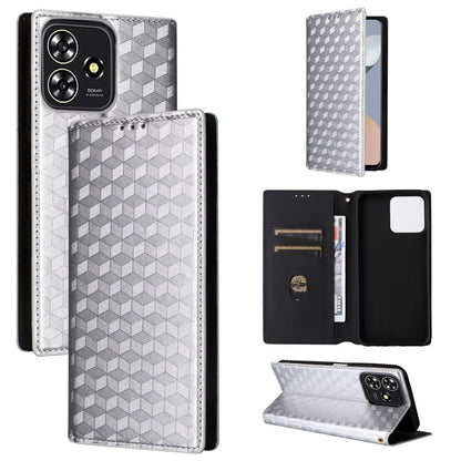Cubic Grid Texture Flip Leather Phone Case, For ZTE Nubia S 5G / A403ZT, For ZTE Blade V70 Design 4G, For ZTE Blade V70 Max / nubia V70 Max, For ZTE nubia Z70 Ultra, For ZTE Blade V70 4G / nubia V70 4G, For ZTE nubia RedMagic 10 Pro / 10 Pro+          ...