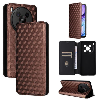 Cubic Grid Texture Flip Leather Phone Case, For ZTE Nubia S 5G / A403ZT, For ZTE Blade V70 Design 4G, For ZTE Blade V70 Max / nubia V70 Max, For ZTE nubia Z70 Ultra, For ZTE Blade V70 4G / nubia V70 4G, For ZTE nubia RedMagic 10 Pro / 10 Pro+          ...
