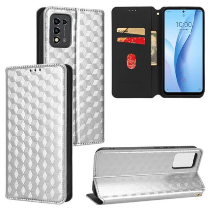 Cubic Grid Texture Flip Leather Phone Case, For ZTE Blade A32, For ZTE nubia RedMagic 8 Pro 5G / 8 Pro+, For ZTE Libero 5G III / A202ZT, For ZTE Blade A72 / V40 Vita, For ZTE nubia RedMagic 7, For ZTE Libero 5G II, For ZTE Blade L9                     ...