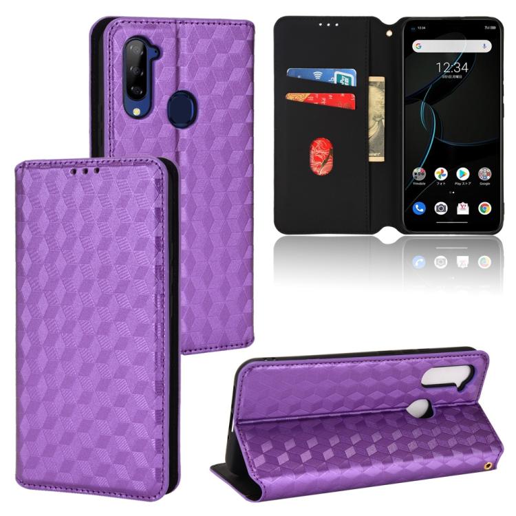 Cubic Grid Texture Flip Leather Phone Case, For ZTE Blade A32, For ZTE nubia RedMagic 8 Pro 5G / 8 Pro+, For ZTE Libero 5G III / A202ZT, For ZTE Blade A72 / V40 Vita, For ZTE nubia RedMagic 7, For ZTE Libero 5G II, For ZTE Blade L9                     ...