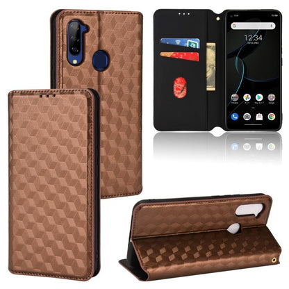 Cubic Grid Texture Flip Leather Phone Case, For ZTE Blade A32, For ZTE nubia RedMagic 8 Pro 5G / 8 Pro+, For ZTE Libero 5G III / A202ZT, For ZTE Blade A72 / V40 Vita, For ZTE nubia RedMagic 7, For ZTE Libero 5G II, For ZTE Blade L9                     ...