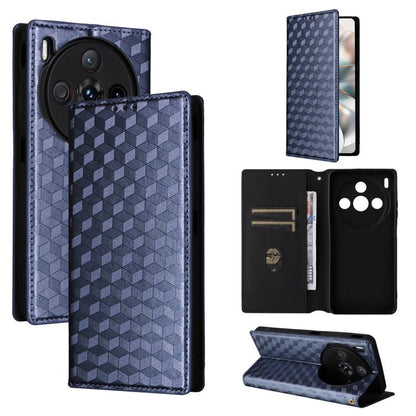 Cubic Grid Texture Flip Leather Phone Case, For ZTE Nubia S 5G / A403ZT, For ZTE Blade V70 Design 4G, For ZTE Blade V70 Max / nubia V70 Max, For ZTE nubia Z70 Ultra, For ZTE Blade V70 4G / nubia V70 4G, For ZTE nubia RedMagic 10 Pro / 10 Pro+          ...