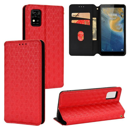 Cubic Grid Texture Flip Leather Phone Case, For ZTE nubia Focus Pro 5G, For ZTE nubia Neo 2 5G, For ZTE nubia Music / Z2353, For ZTE Blade A34, For ZTE Libero 5G IV / nubia LVY, For ZTE nubia Z60 Ultra 5G, For ZTE Blade A54                             ...