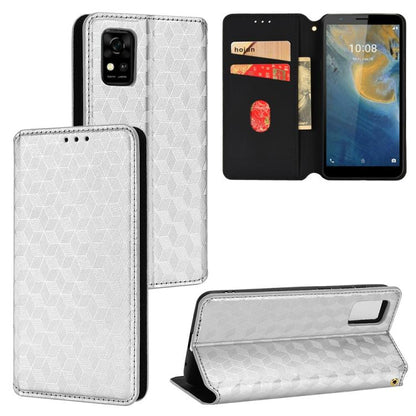 Cubic Grid Texture Flip Leather Phone Case, For ZTE nubia Focus Pro 5G, For ZTE nubia Neo 2 5G, For ZTE nubia Music / Z2353, For ZTE Blade A34, For ZTE Libero 5G IV / nubia LVY, For ZTE nubia Z60 Ultra 5G, For ZTE Blade A54                             ...