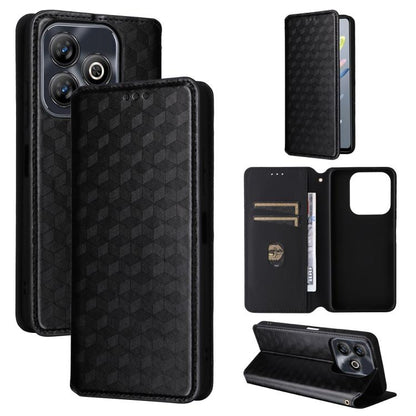 Cubic Grid Texture Flip Leather Phone Case, For ZTE Nubia S 5G / A403ZT, For ZTE Blade V70 Design 4G, For ZTE Blade V70 Max / nubia V70 Max, For ZTE nubia Z70 Ultra, For ZTE Blade V70 4G / nubia V70 4G, For ZTE nubia RedMagic 10 Pro / 10 Pro+          ...