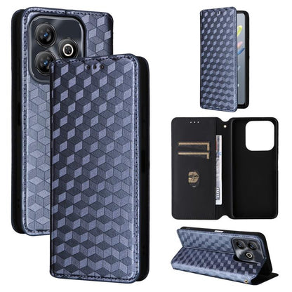Cubic Grid Texture Flip Leather Phone Case, For ZTE Nubia S 5G / A403ZT, For ZTE Blade V70 Design 4G, For ZTE Blade V70 Max / nubia V70 Max, For ZTE nubia Z70 Ultra, For ZTE Blade V70 4G / nubia V70 4G, For ZTE nubia RedMagic 10 Pro / 10 Pro+          ...