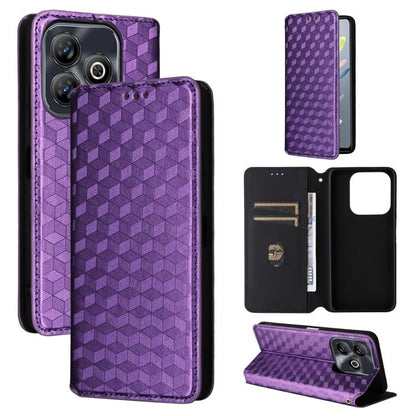 Cubic Grid Texture Flip Leather Phone Case, For ZTE Nubia S 5G / A403ZT, For ZTE Blade V70 Design 4G, For ZTE Blade V70 Max / nubia V70 Max, For ZTE nubia Z70 Ultra, For ZTE Blade V70 4G / nubia V70 4G, For ZTE nubia RedMagic 10 Pro / 10 Pro+          ...