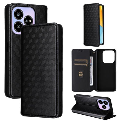 Cubic Grid Texture Flip Leather Phone Case, For ZTE Nubia S 5G / A403ZT, For ZTE Blade V70 Design 4G, For ZTE Blade V70 Max / nubia V70 Max, For ZTE nubia Z70 Ultra, For ZTE Blade V70 4G / nubia V70 4G, For ZTE nubia RedMagic 10 Pro / 10 Pro+          ...