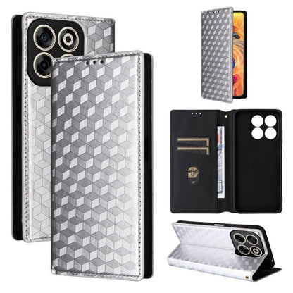Cubic Grid Texture Flip Leather Phone Case, For ZTE Nubia S 5G / A403ZT, For ZTE Blade V70 Design 4G, For ZTE Blade V70 Max / nubia V70 Max, For ZTE nubia Z70 Ultra, For ZTE Blade V70 4G / nubia V70 4G, For ZTE nubia RedMagic 10 Pro / 10 Pro+          ...