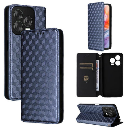 Cubic Grid Texture Flip Leather Phone Case, For ZTE Nubia S 5G / A403ZT, For ZTE Blade V70 Design 4G, For ZTE Blade V70 Max / nubia V70 Max, For ZTE nubia Z70 Ultra, For ZTE Blade V70 4G / nubia V70 4G, For ZTE nubia RedMagic 10 Pro / 10 Pro+          ...