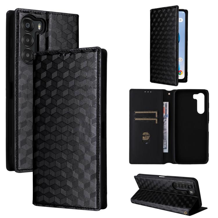 Cubic Grid Texture Flip Leather Phone Case, For ZTE Nubia S 5G / A403ZT, For ZTE Blade V70 Design 4G, For ZTE Blade V70 Max / nubia V70 Max, For ZTE nubia Z70 Ultra, For ZTE Blade V70 4G / nubia V70 4G, For ZTE nubia RedMagic 10 Pro / 10 Pro+          ...