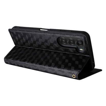 Cubic Grid Texture Flip Leather Phone Case, For ZTE Nubia S 5G / A403ZT, For ZTE Blade V70 Design 4G, For ZTE Blade V70 Max / nubia V70 Max, For ZTE nubia Z70 Ultra, For ZTE Blade V70 4G / nubia V70 4G, For ZTE nubia RedMagic 10 Pro / 10 Pro+          ...