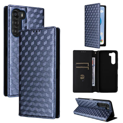 Cubic Grid Texture Flip Leather Phone Case, For ZTE Nubia S 5G / A403ZT, For ZTE Blade V70 Design 4G, For ZTE Blade V70 Max / nubia V70 Max, For ZTE nubia Z70 Ultra, For ZTE Blade V70 4G / nubia V70 4G, For ZTE nubia RedMagic 10 Pro / 10 Pro+          ...