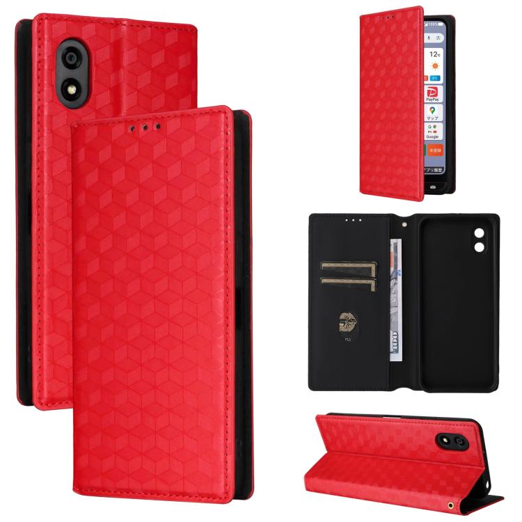 Cubic Grid Texture Flip Leather Phone Case, For ZTE nubia Air 5G, For ZTE nubia Z80 UItra, For ZTE nubia RedMagic 11 Pro+, For ZTE Blade A76 4G, For ZTE Blade A76 5G, For ZTE Blade A36 4G / nubia A36 4G, For ZTE nubia Neo 3 5G                          ...