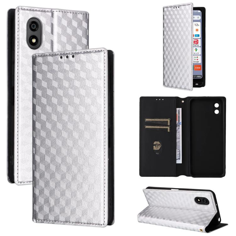 Cubic Grid Texture Flip Leather Phone Case, For ZTE nubia Air 5G, For ZTE nubia Z80 UItra, For ZTE nubia RedMagic 11 Pro+, For ZTE Blade A76 4G, For ZTE Blade A76 5G, For ZTE Blade A36 4G / nubia A36 4G, For ZTE nubia Neo 3 5G                          ...