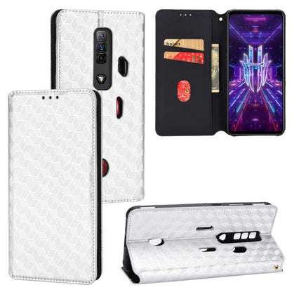 Cubic Grid Texture Flip Leather Phone Case, For ZTE Blade A32, For ZTE nubia RedMagic 8 Pro 5G / 8 Pro+, For ZTE Libero 5G III / A202ZT, For ZTE Blade A72 / V40 Vita, For ZTE nubia RedMagic 7, For ZTE Libero 5G II, For ZTE Blade L9                     ...