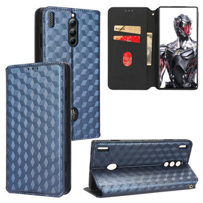 Cubic Grid Texture Flip Leather Phone Case, For ZTE Blade A32, For ZTE nubia RedMagic 8 Pro 5G / 8 Pro+, For ZTE Libero 5G III / A202ZT, For ZTE Blade A72 / V40 Vita, For ZTE nubia RedMagic 7, For ZTE Libero 5G II, For ZTE Blade L9                     ...